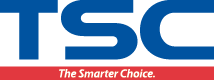 Логотип TSC — принтеры и AutoID-оборудование от партнёра P4-Group